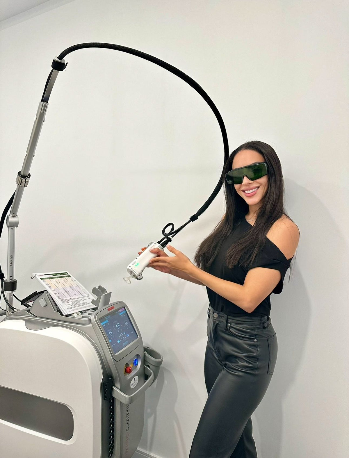 Laser hair removal treatment at Starlight Med Spa